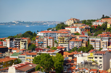 A residential houses lockated on the shore of the Bosphorus, Ist
