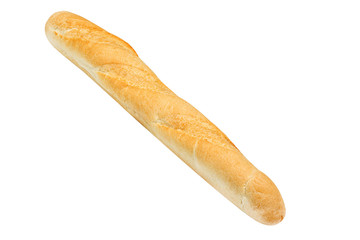 fresh white baguette