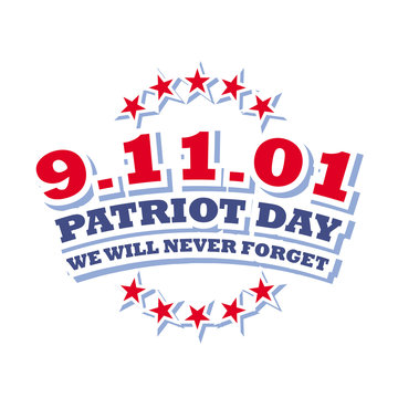 patriot day september 11 2001 logo