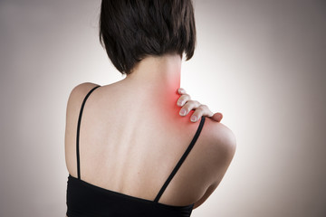 Pain in neck of women