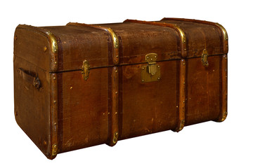 Well-Traveled Vintage Suitcase