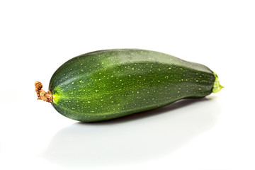 Zucchini courgette,isolated on white background