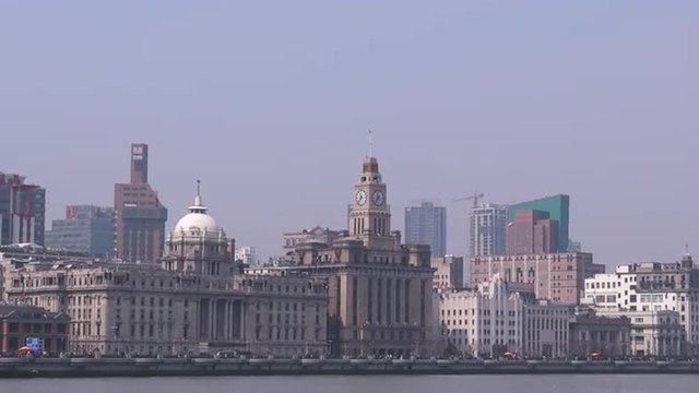Shanghai - The Bund or Waitan skyline