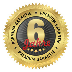 6 Jahre Premium Garantie