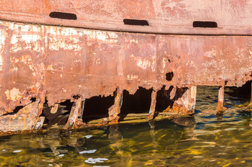 Rusty hull