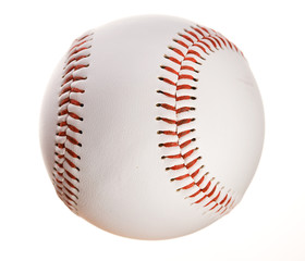 Baseball: Isolated on White Baseball