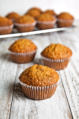 carrot cake muffin