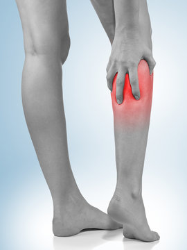 Human Calf pain 