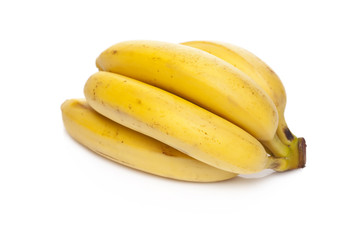 Banana isolated over white background