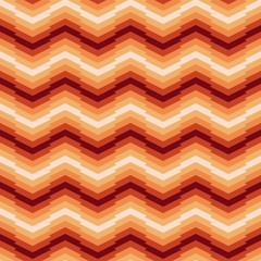 Endless wavy pattern. Regular abstract corrugated texture. Plain