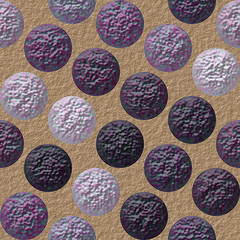 Background with grained violet and pink balls