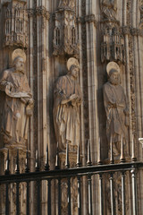 Estatuas Fachada Catedral Toledo