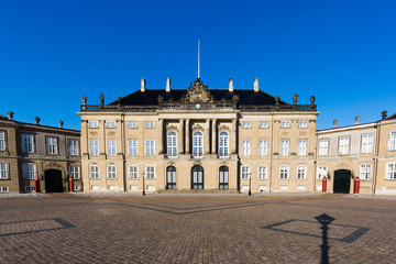 Fototapeta premium Danish Royal Castle Amalienborg