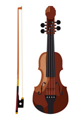 Obraz na płótnie Canvas Violin design.
