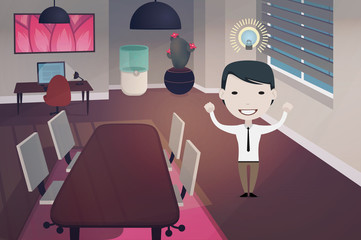 office people illustration