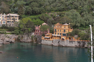Fototapeta premium Resort to Mediterranean. Portofino, Italy