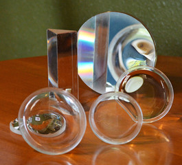 lenses, mirro and prism