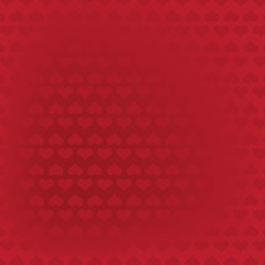 Vector background with hearts..