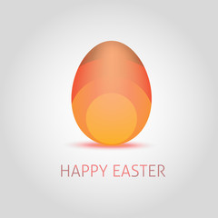 happy Easter elegant background - clear design..
