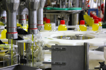 Bottling Liquid Detergent