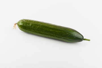 Fresh ripe cucumber