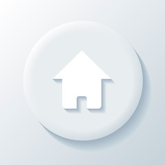 Obraz premium Home 3D Paper Icon