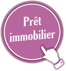 bouton prêt immobilier