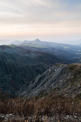 Crepuscolo in collina