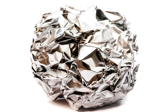 Aluminiumfolie Kugel
