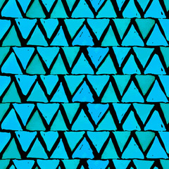 Fototapeta premium Navajo aztec textile inspiration pattern. Native american indian