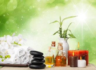 Aromatherapy. Spa products