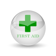 Obraz premium First aid icon