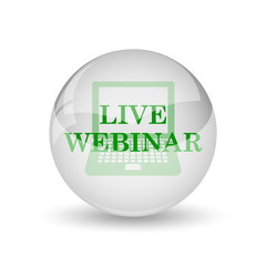Live webinar icon
