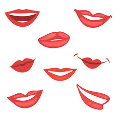 Beautiful lips collection