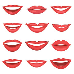 Beautiful lips collection