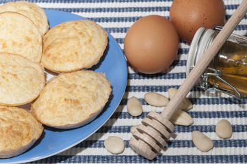 Galletas de almendras sin gluten