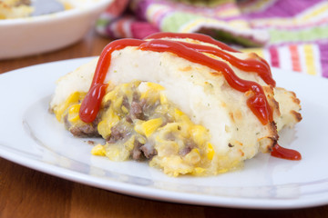 French Canadian Shepherd’s pie pate chinois