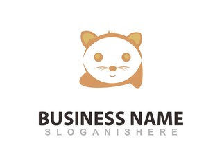 Cute Raccoon - Mascot Logo