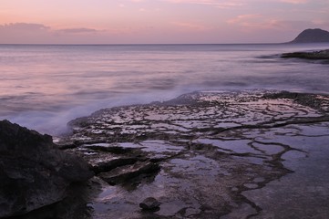 Ko-olina after sunset