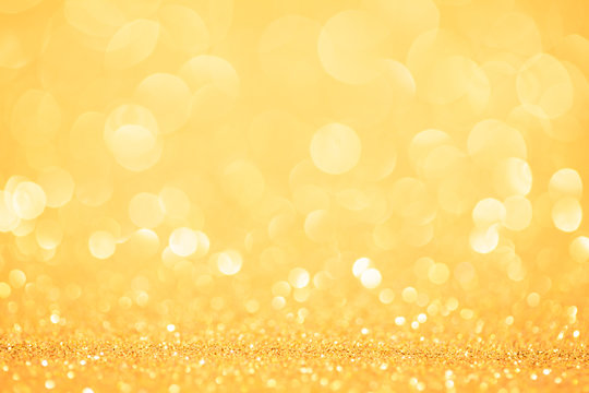 Gold spring or summer background