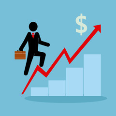 Financial Vector Design Illustration