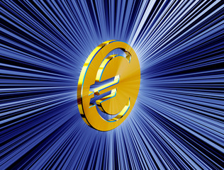 image currency symbol euro currency in the form of coins