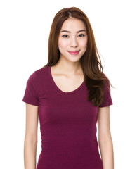 Fototapeta premium Happy young Asian woman