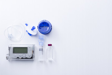 insulin pump set.