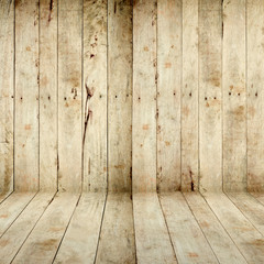 wood wall and floor background