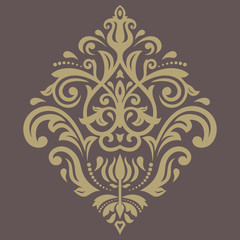 Damask  Pattern. Orient Ornament