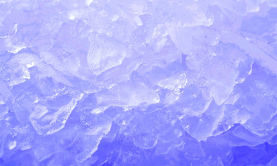 Ice  background close up view