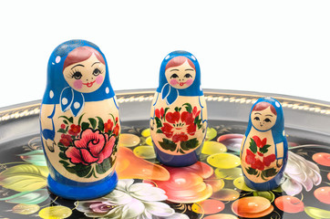 матрешки на жостове