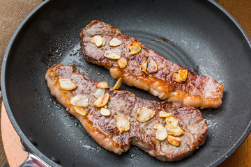 家庭で焼くステーキ　 Steak to bake at home