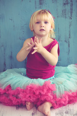 Fototapeta premium Pretty child